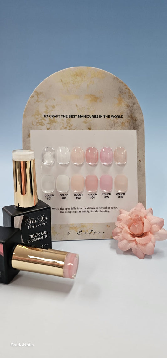 💅 Nieuwe Kleuren Alert: Shido Nails & art® Fiber Base Gel 🎨