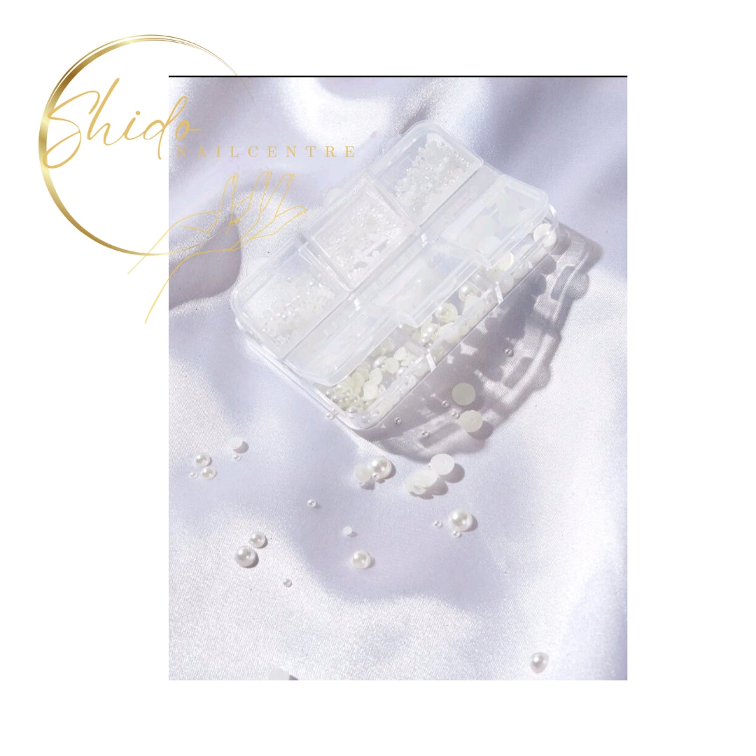 sweet Pearls wit - ShidoNails® - nailart