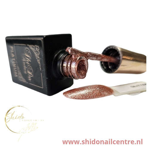 Gellak Glitter Peach Shido