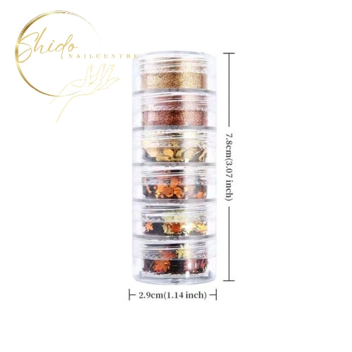 ShidoNails & Art Late Fall Glitters