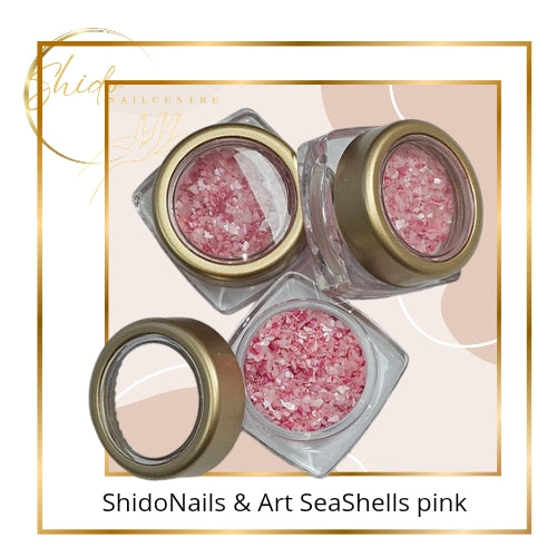 Sea shells Pink - ShidoNails® - nailart
