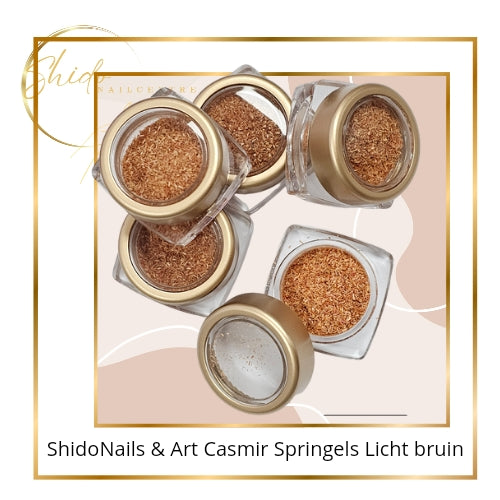 Pringels Licht bruin - ShidoNails® - nailart