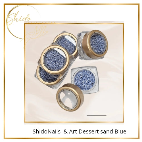 Dessert Sand Blue - ShidoNails® - nailart