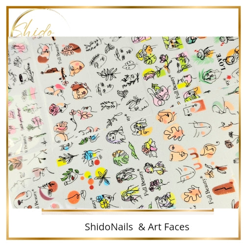 ShidoNails Folie Faces 4