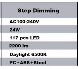 Giga Led Tafel Lamp wit - Shido Nails & art®