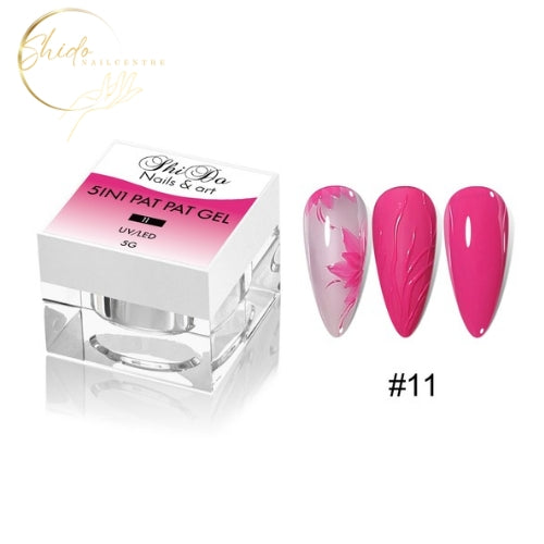 Pat Pat Gel roze 5-in-1 #11 - ShidoNails®– Multifunctionele gel