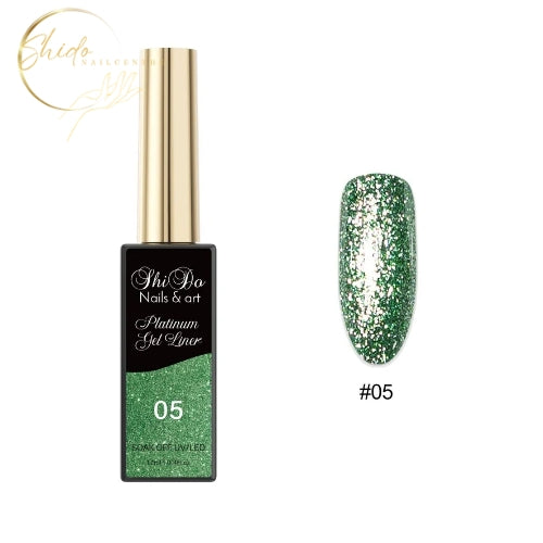 Striper gel - ShidoNails & Art® – #05 Groen voor dunne lijnen en strakke french