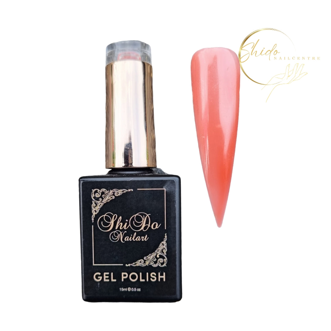 transparante gellak blushy nude voor nailart effect op cateye en chrome