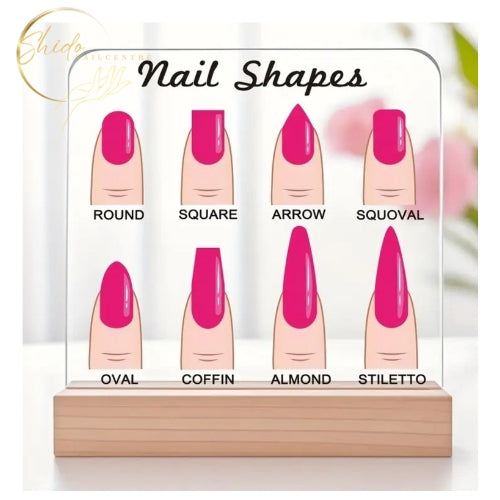 Nagelvormen Display Bord - Shido Nails & art® - Stijlvol