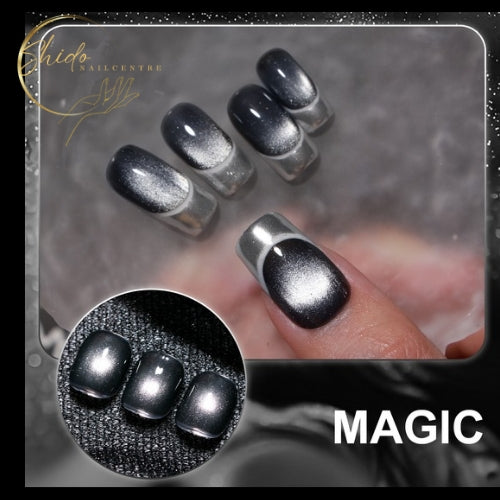 Magic – ShidoNails® – Zilvergrijze cateye gellak