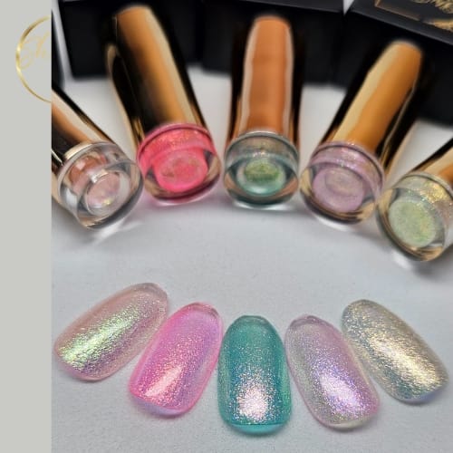 Unicorn Sheer Collection – Shido Nails & Art® 5 meermaid gellakken