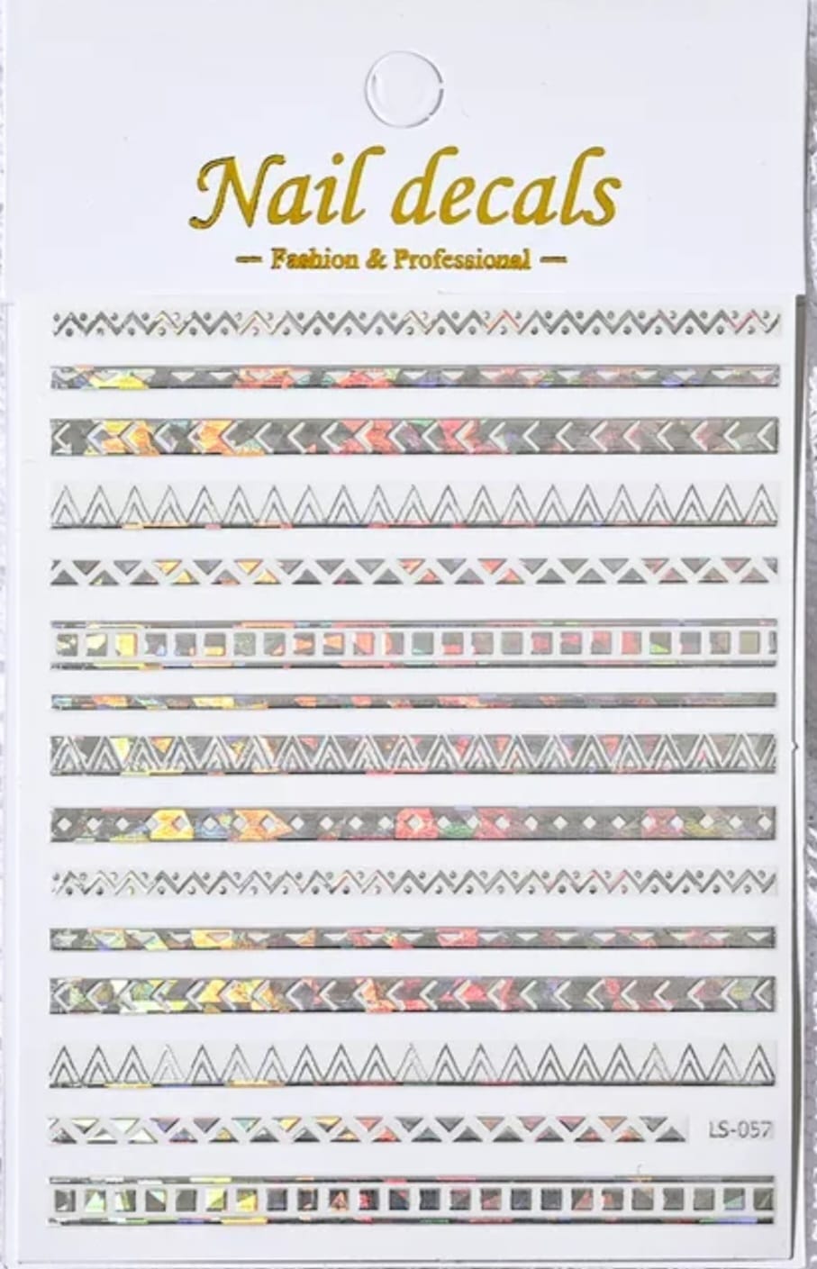 Shido Nailart Rainbow Liner Silver