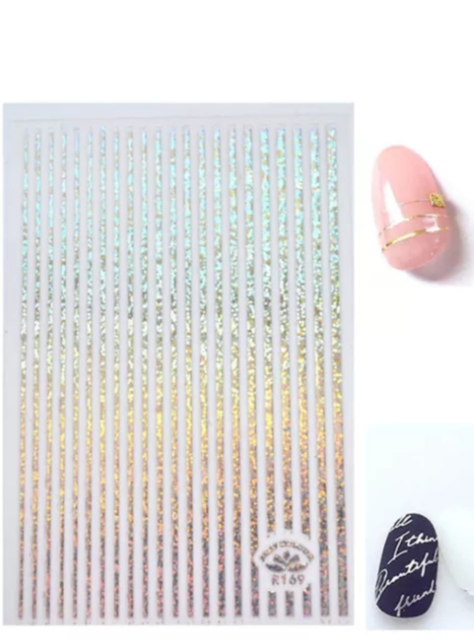 Shido Nailart Rainbow Liner