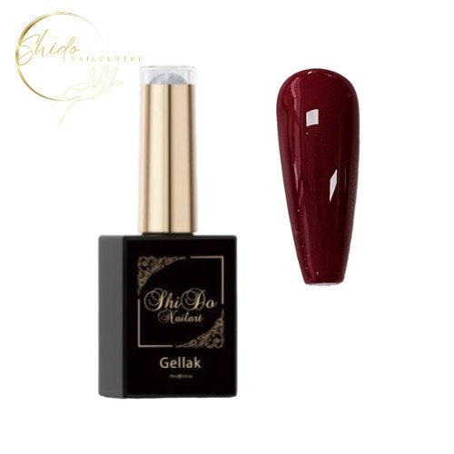 Lipstick – ShidoNails® – roodbruine gellak met terracottatint