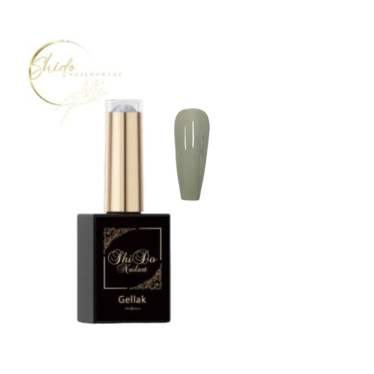 Boswandeling – ShidoNails® – zacht grijsgroene gellak