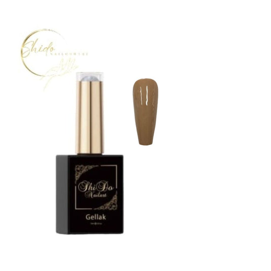 Camel – ShidoNails® – warme karamelgoud gellak
