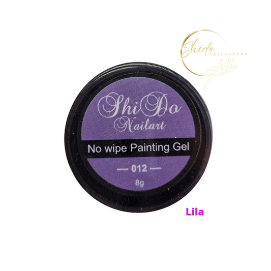 Lila 012 Painting Gel van ShidoNails® heeft een zachte lavendelkleur met uitstekende dekking. Gebruik hem voor romantische of creatieve designs. Dankzij de non-wipe formule hoef je niet te reinigen — ideaal voor snelle afwerking en strakke details.
