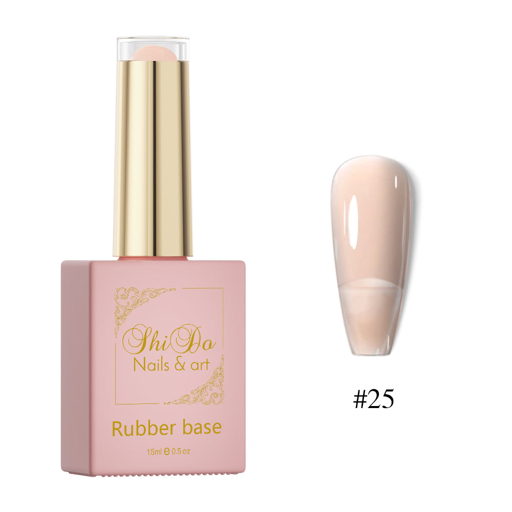 Rubberbase Nanny creme van ShidoNails & Art - Vegan en Hema-Free Nagelversteviging
