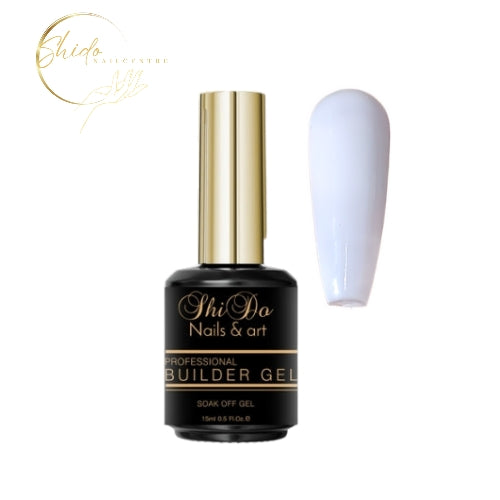 Builder gel Soft white-Shidonails voor verlenging en versteviging en french manicure