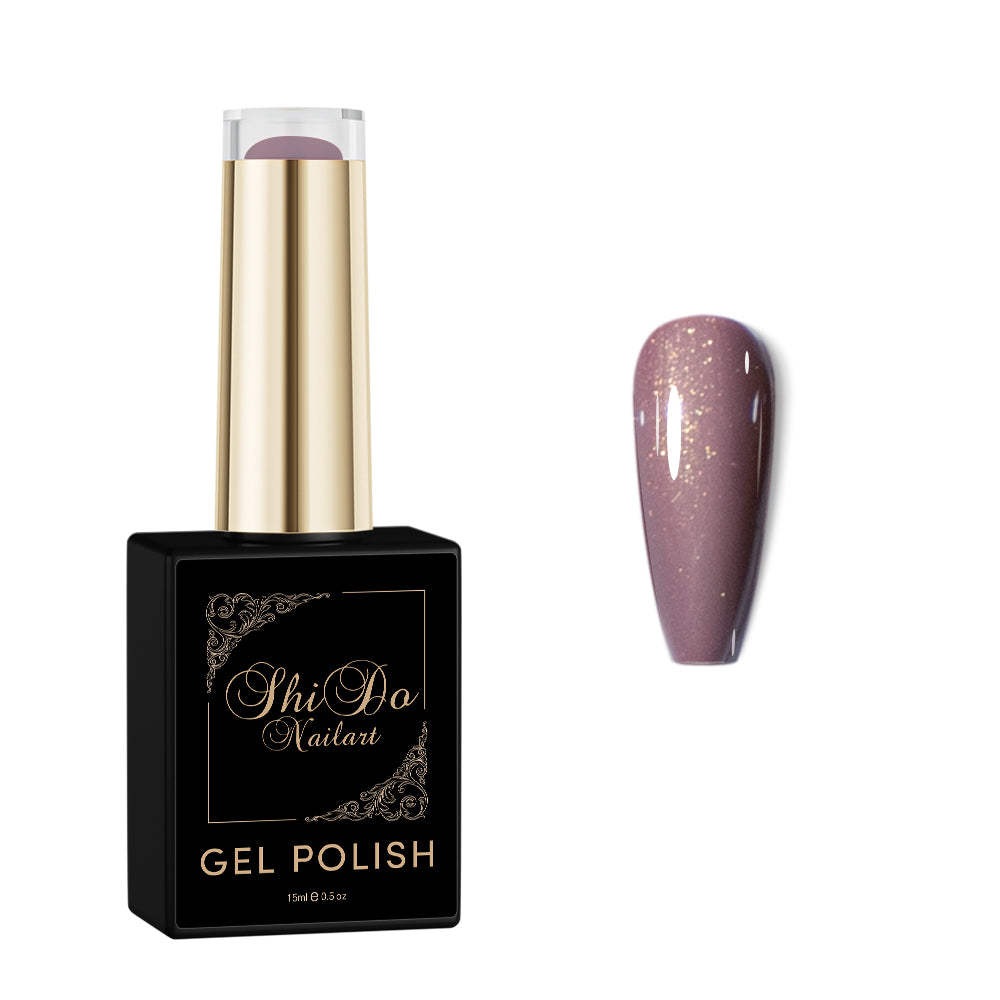 Vintage Old Pink – ShidoNails & Art – oudroze met verborgen gouden shimmer