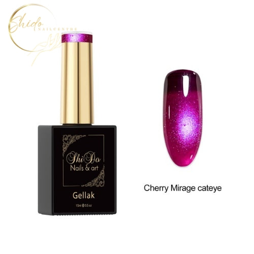 Cherry Mirage – ShidoNails® – Paars roze cateye gellak