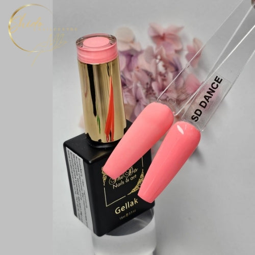 flamino roze gellak- volle dekking en rijke diepe kleur van Shidonails & Art