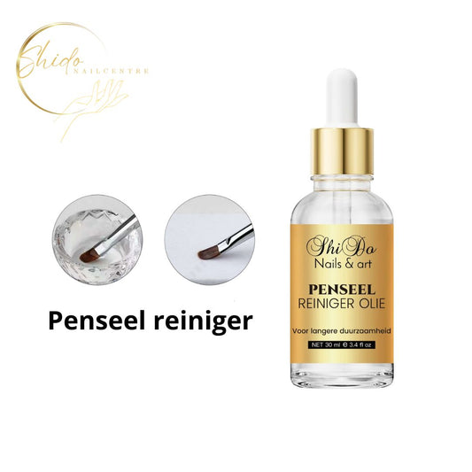 zachte reiniger voor al uw penselen - penseel behoud