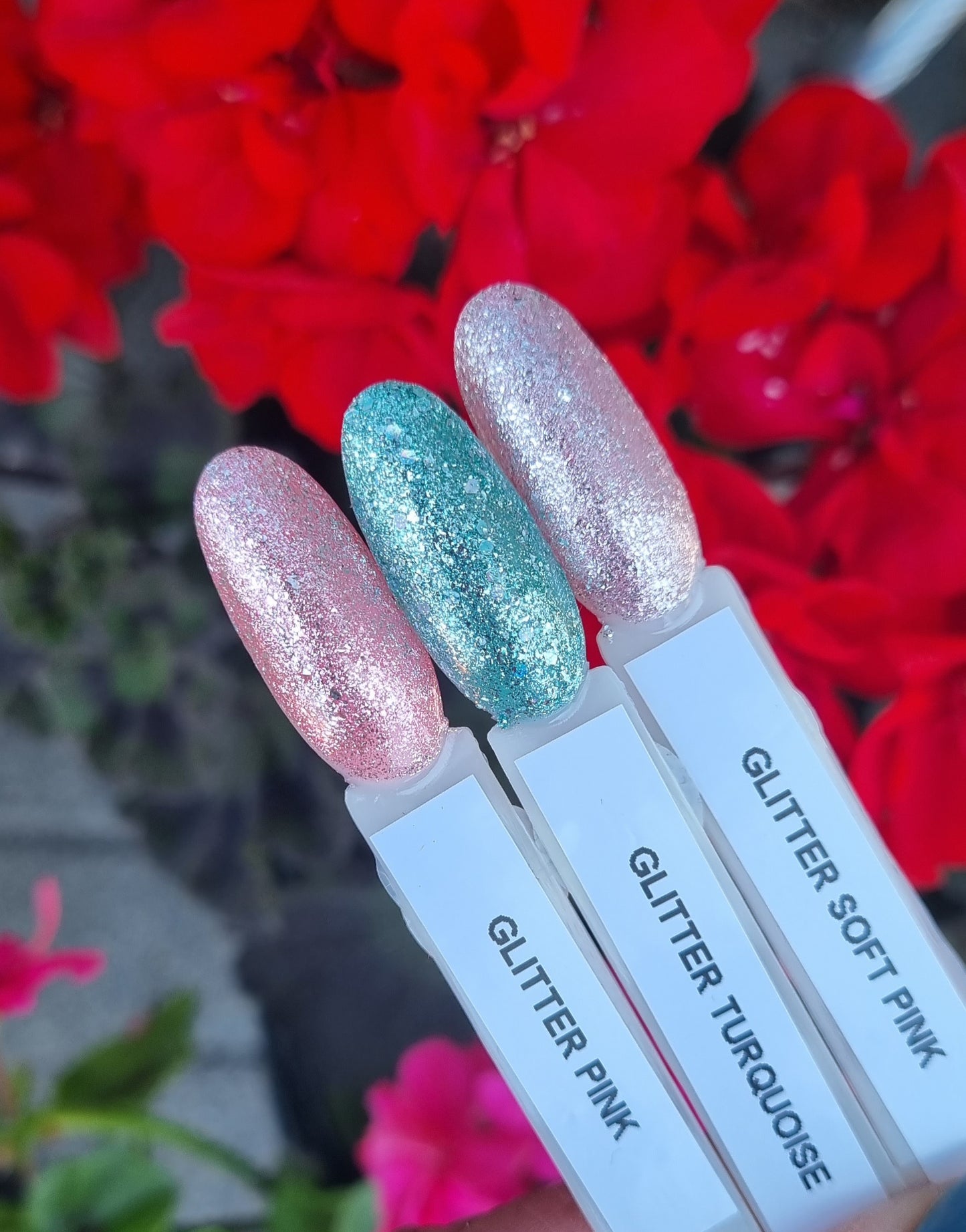 Shidonails & Art Platinum Glitter Soft Pink 15ml