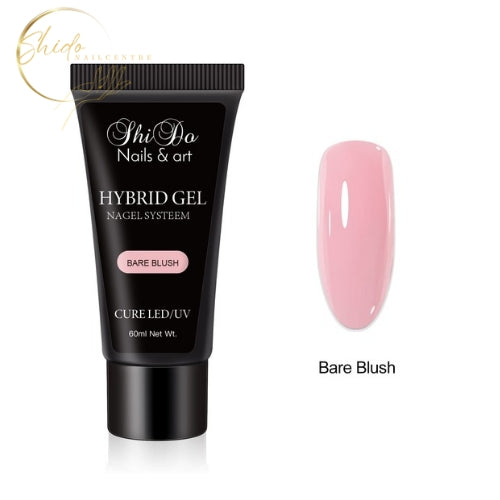 Roze polygel in handige knijptube- TPO en Hema vrij van shidoails