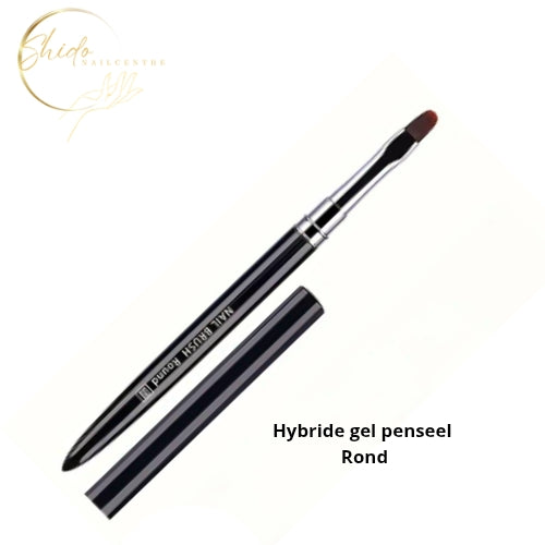 Hybride Gel Penseel – ShidoNails® - Rond Plat Modellage Penseel