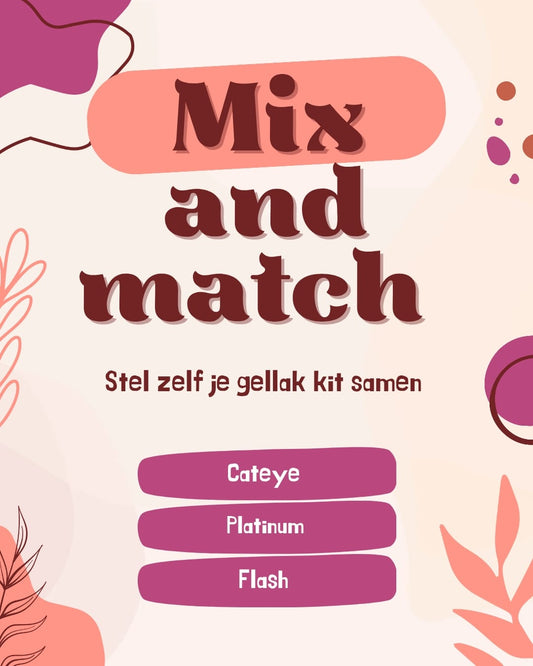 Mix & Match – 5 Flesjes voor €55!