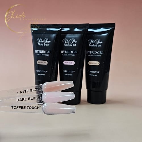 Hybrid Gel Collectie —  ShidoNails® (3 kleuren + GRATIS Ultra Base)