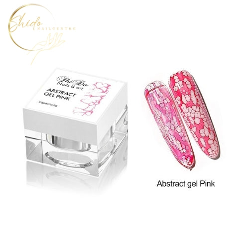Abstract Pink – ShidoNails® – Roze abstract gel