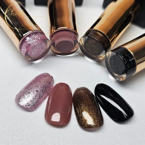 Golden Nights Collection – Shido Nails & Art® 4 elegante gellak kleuren 2025