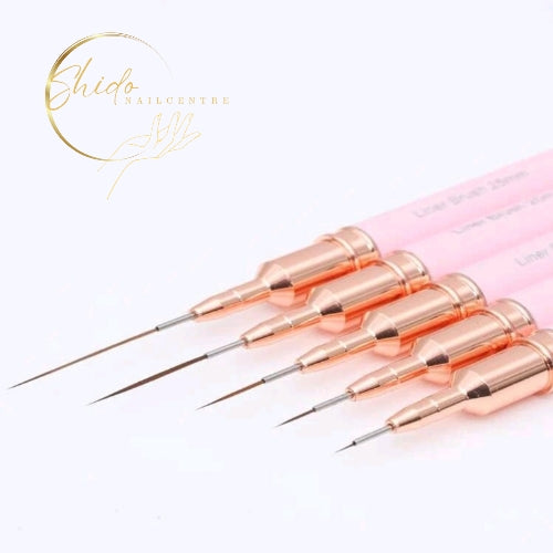 ShidoNails & Art Liner Penselen soft Pink