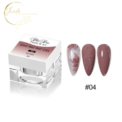 Pat Pat Gel 5-in-1 #4 - ShidoNails & Art – Multifunctionele gel