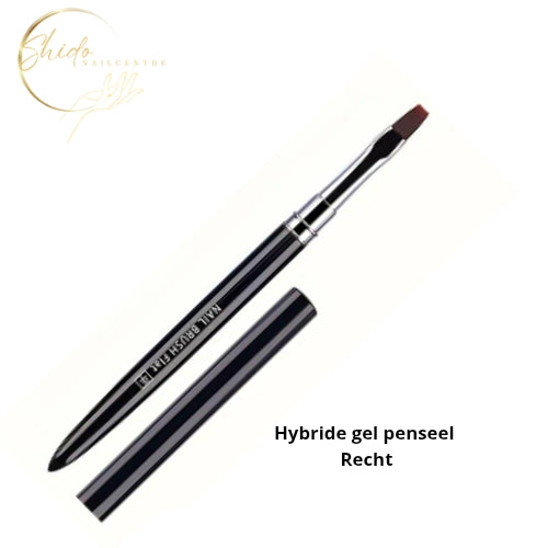Hybride Gel Penseel – ShidoNails® - Recht Plat Modellage Penseel