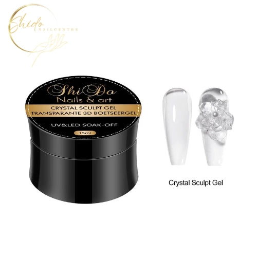Crystal Sculpt Gel – ShidoNails® – Transparante 3D boetseergel
