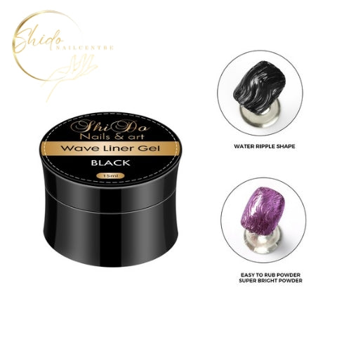 maak de mooiste nailart met wave liner gel