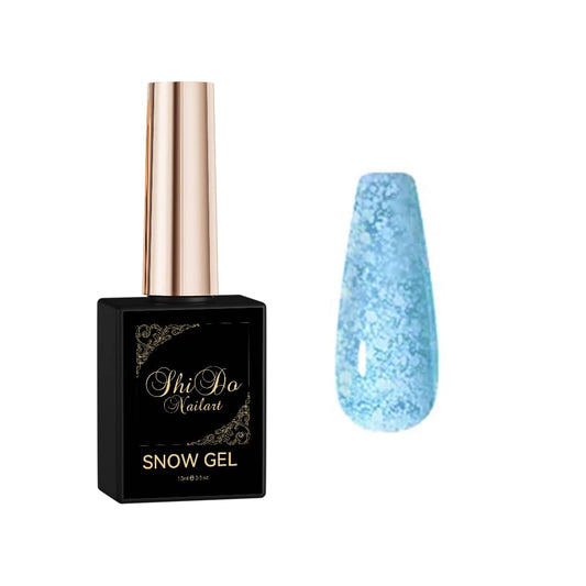 Shidonails & Art Snow Gellak blauw 15ml
